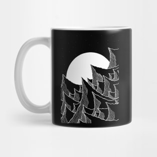 The dark jagged mounts Mug